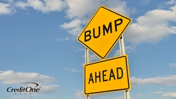 A street sign indicates “Bump Ahead” to represent how a bump-up CD works.