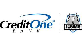 Credit One Bank One for the Community program logo