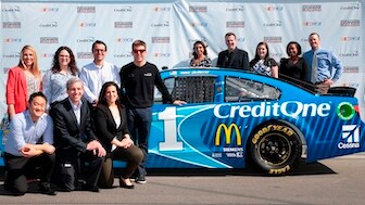 Credit One Employees with Jamie McMurray