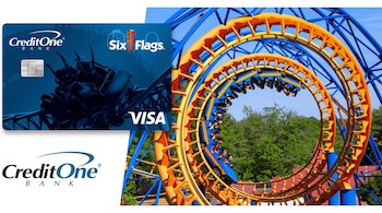 The Credit One and Six Flags Card