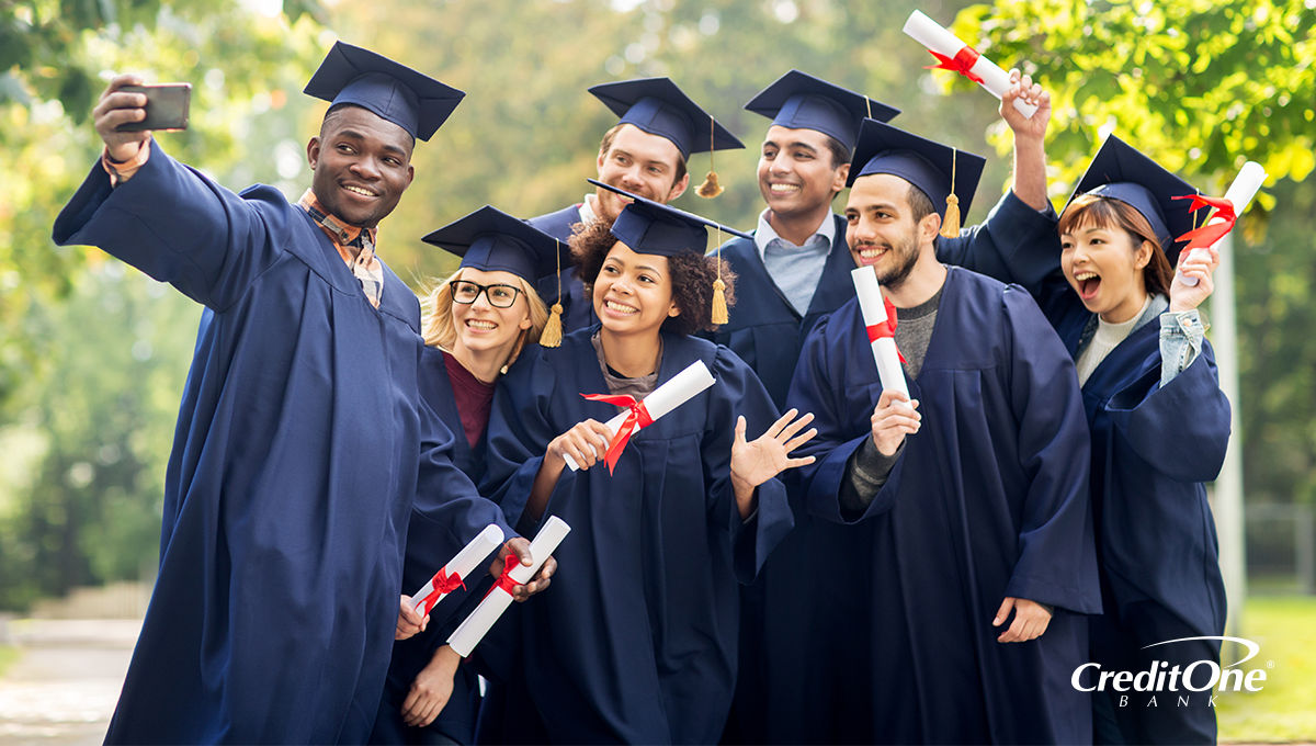 Recent college grads posing for a photo Recent college grads posing for a photo