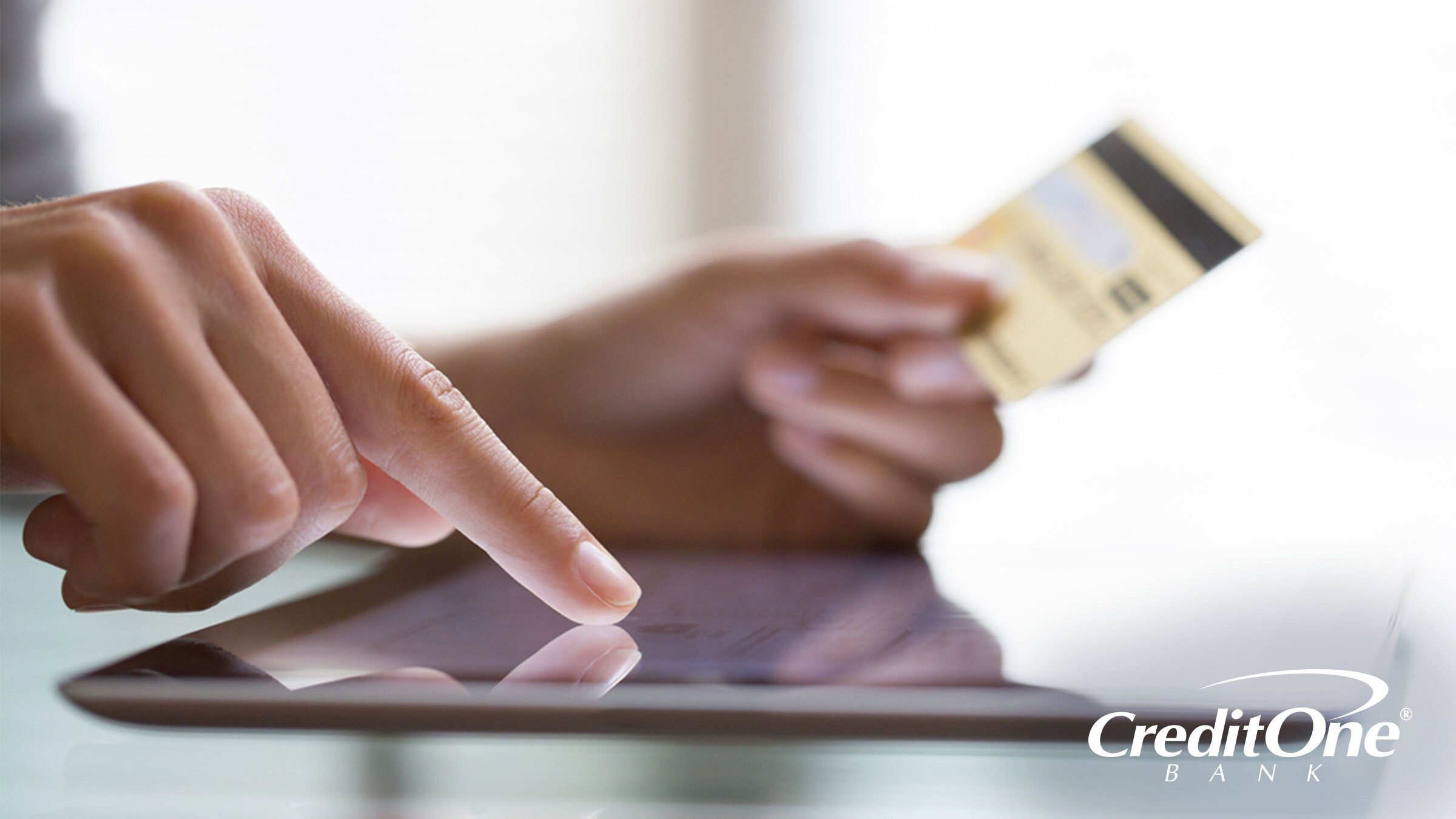 Inputting a credit card to purchase something online Inputting a credit card to purchase something online