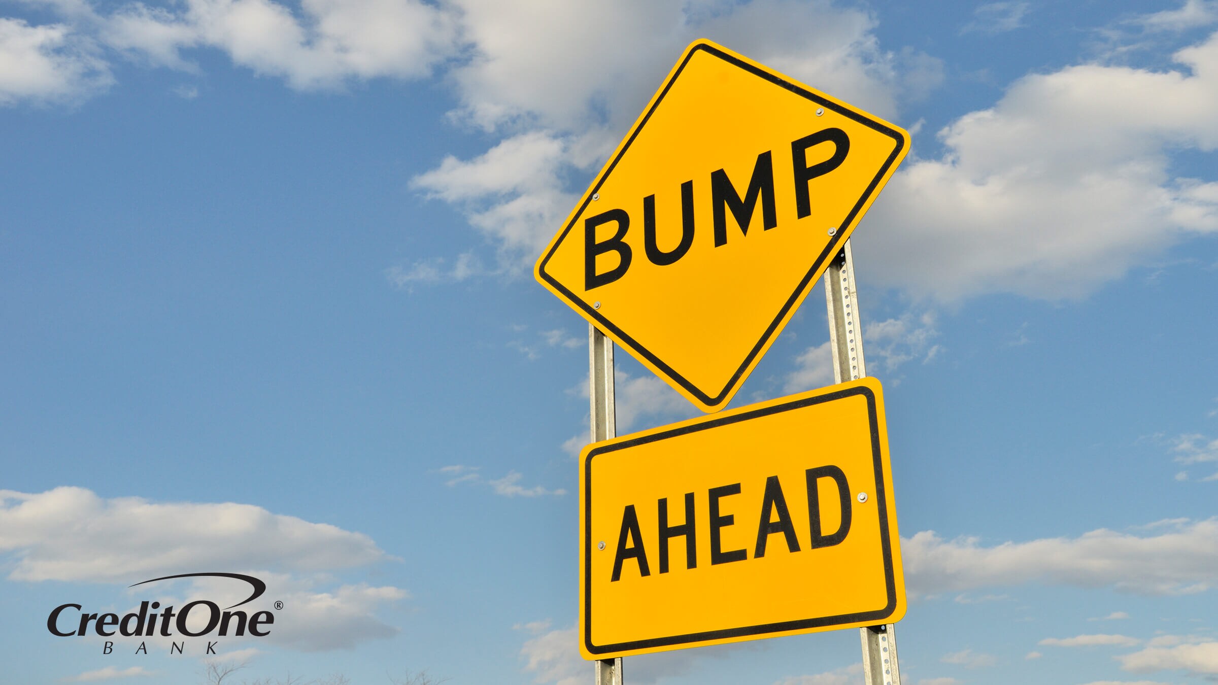 A street sign indicates “Bump Ahead” to represent how a bump-up CD works A street sign indicates “Bump Ahead” to represent how a bump-up CD works
