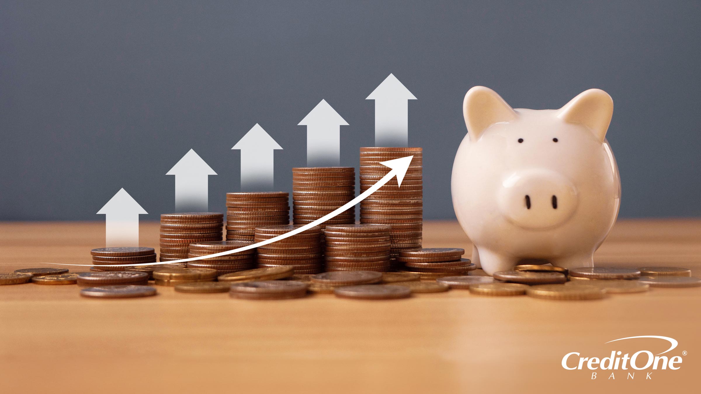 Increasing stacks of coins beside a piggybank indicate maximizing savings with a CD Increasing stacks of coins beside a piggybank indicate maximizing savings with a CD
