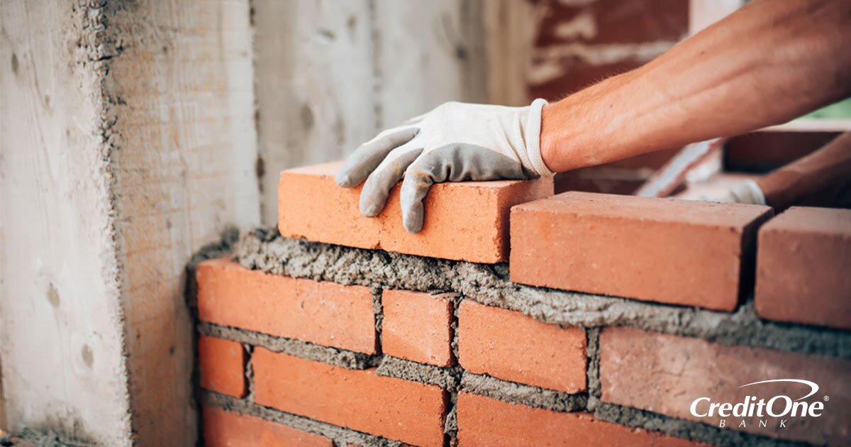 Building a solid credit foundation brick by brick Building a solid credit foundation brick by brick
