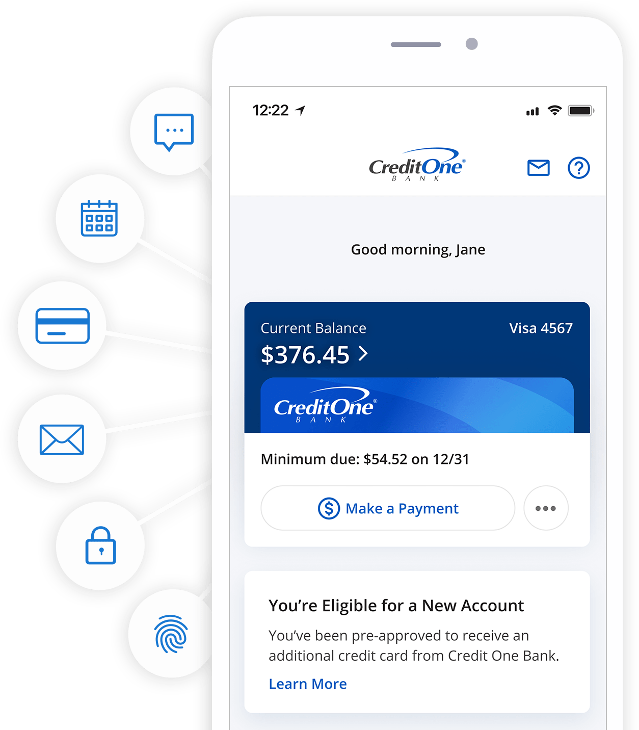 Credit One Bank Mobile App for Online Banking Credit One Bank Credit One Bank Mobile App for Online Banking Credit One Bank