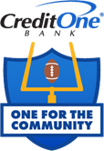 CREDIT ONE BANK AND LAS VEGAS RAIDERS ONE FOR THE COMMUNITY